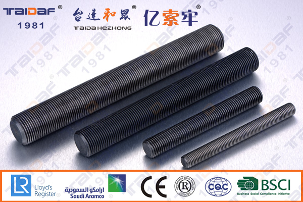 美标A193 B7全螺纹高强度双头螺栓