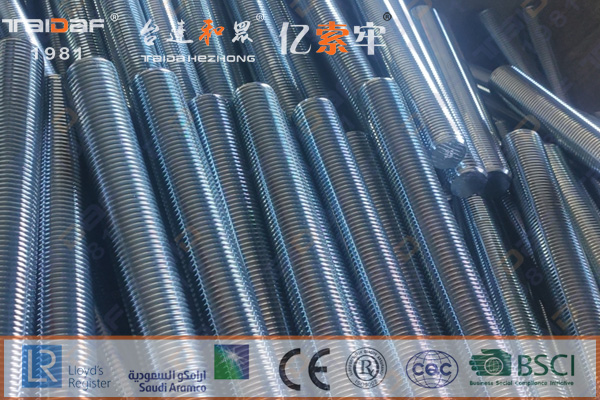 A193 B7M电镀锌双头螺栓